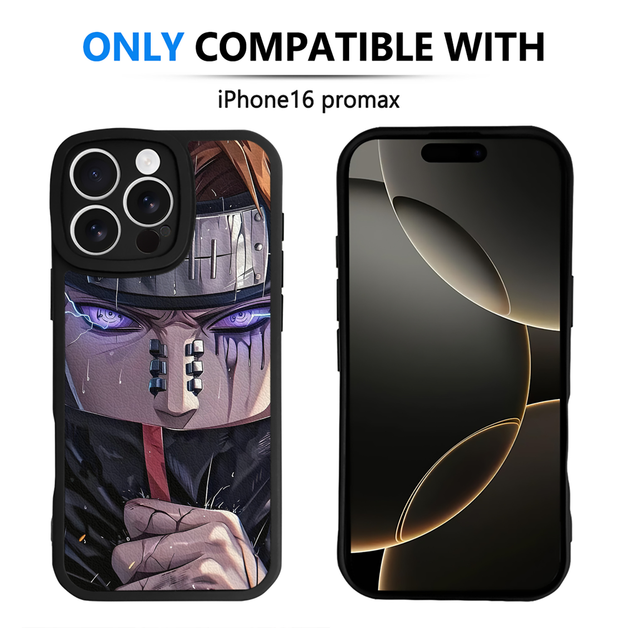 （画像用） NARUTO -ナルト- NARUTO -ナルト- 疾風伝 【iPhone 16シリーズ対応】シリコンスマホケース（レザー調） 材質：シリコン